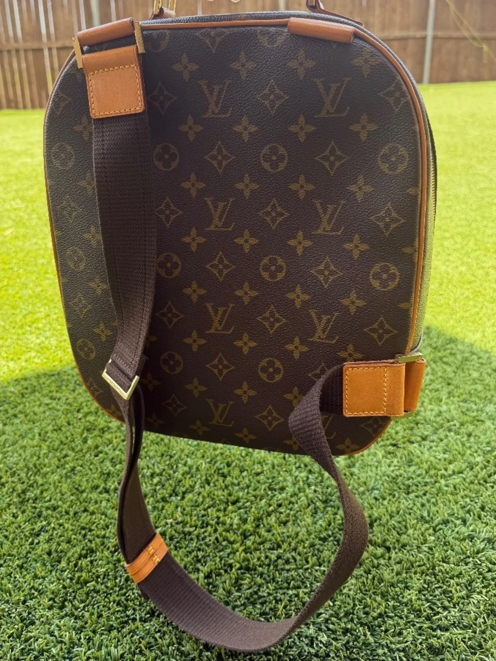 Authentic LOUIS VUITTON Monogram Sac a Dos Packall